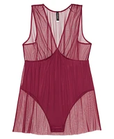 Adore Me Plus Lismore Babydoll Lingerie