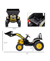 Streamdale Furniture Ride-On Excavator for Pretend Construction and Play