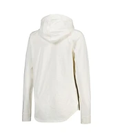 Tommy Bahama Women's Cream Washington Commanders Ashby Isles Jersey Pullover Hoodie