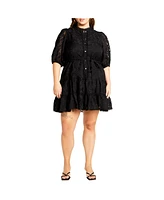 City Chic Women's Chrissa Dress