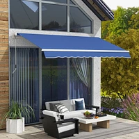Solid Aluminum Retractable Awning with Adjustable Canopy and Uv Protection