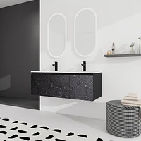 48'' Floating Wall-Mounted Bathroom Vanity & Soft-Close Cabinet Door, Kd-Package
