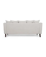 Streamdale Furniture 3-Seater Beige Sofa Comfortable, Stylish, and Spacious