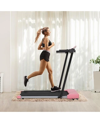 Streamdale Furniture Treadmills for Home, Treadmill with Led for Walking & Running