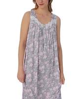 Eileen West Women's Floral Lace-Trim Ballet Nightgown