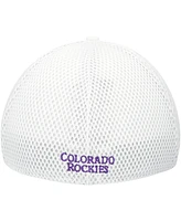 New Era Men's White Colorado Rockies Neo 39THIRTY Flex Hat