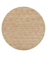 Town & Country Living Sol Terra Interwoven Diamond 5'x5' Round Area Rug