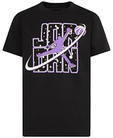 Jordan Big Boys Flight Galaxy Glow Graphic Tee