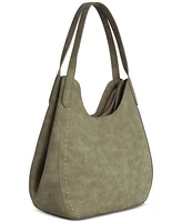 Style & Co Whip-Stitch Soft 4-Poster Tote