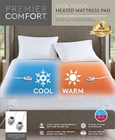 Premier Comfort Cool Touch Heated Mattress Pad, Full