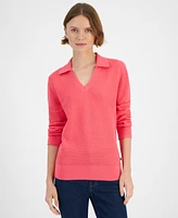 Tommy Hilfiger Women's Johnny-Collar Sweater