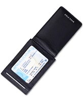 Cole Haan Men's Rfid Boxshine Magnetic Card Case Wallet