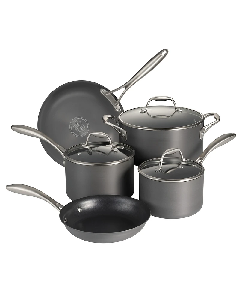 Tramontina Hard Anodized Aluminum Non Stick 8 Pc Cookware Set