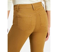 Style & Co Petite High Rise Natural Straight-Leg Jeans