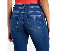 Guess Women's Shape Up Straight Power High-Rise Jeans