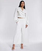 Bcbg New York Women's Wide Leg Cropped Pants