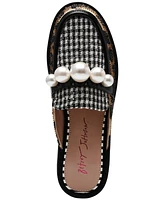 Betsey Johnson Women's Norah Embellished Lug-Sole Slip-On Loafer Flats