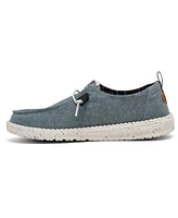 Hey Dude Women's Wendy Chambray Casual Sneakers from Finish Line