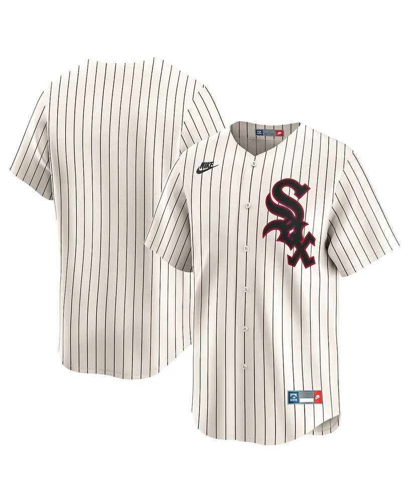 Nike Men's Cream Chicago White Sox Cooperstown Collection Limited Jersey