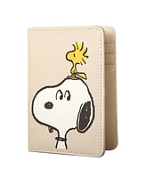 Peanuts Snoopy Beige Woodstock Passport Holder