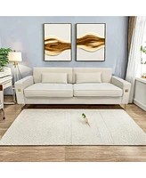 Streamdale Furniture Luxurious and Cozy Plush Sofa with Removable Cushions for Easy Maintenance