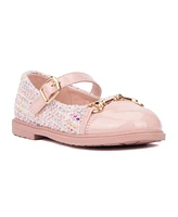 Olivia Miller Big Girls Clear Skyz Maryjane Flats