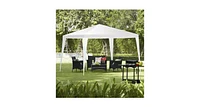 Slickblue 10' x 10' Outdoor Wedding Party Canopy Tent