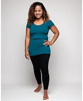 Bshirt Maternity Short Sleeve Nursing Tshirt
