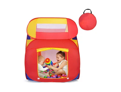 Slickblue Portable Kid Play House Toy Tent with 100 Balls