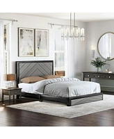 Boyd Sleep Arden 14 Slat Upholstered Platform Bed