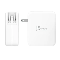 j5create 130W GaN Usb-c 4-Port Charger, JUP43130