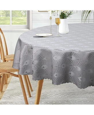 Caromio Jacquard Fabric Tablecloth 70" Round