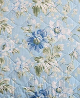 Laura Ashley Peony Garden Reversible Piece Quilt Set