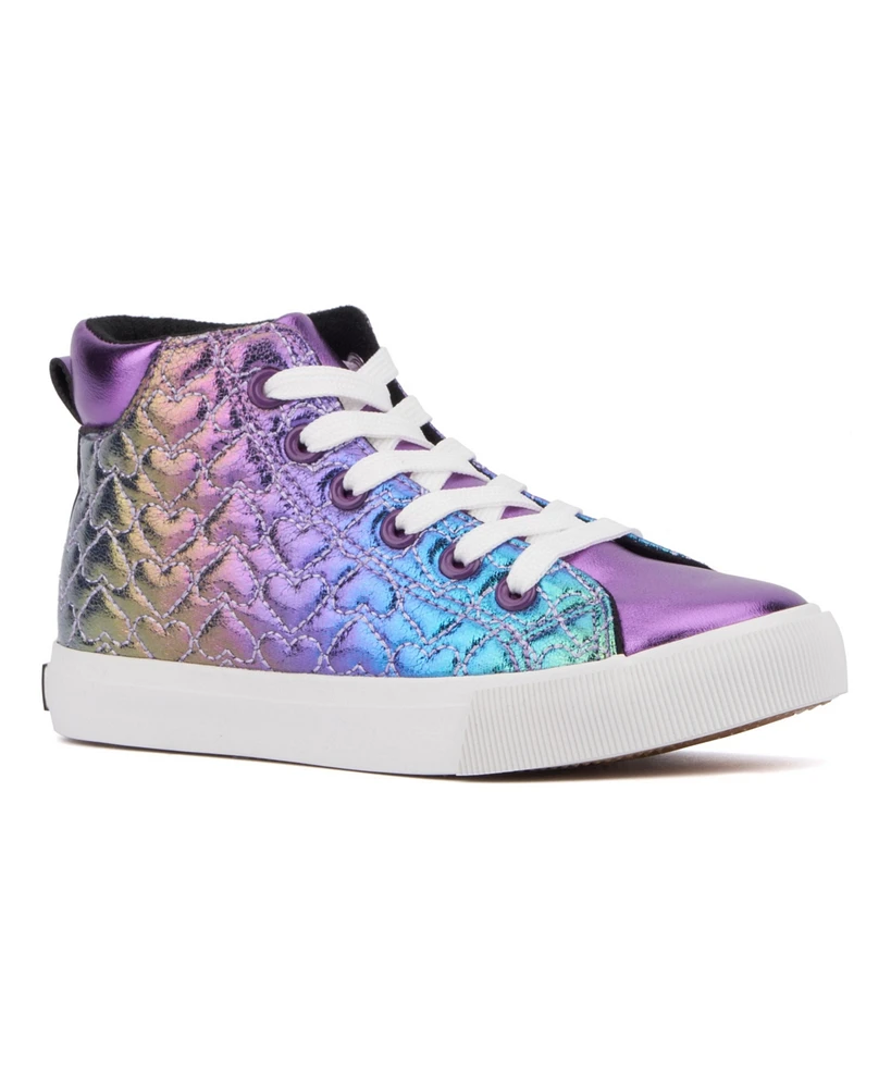 Olivia Miller Little Girls Real Legend High Top Sneakers