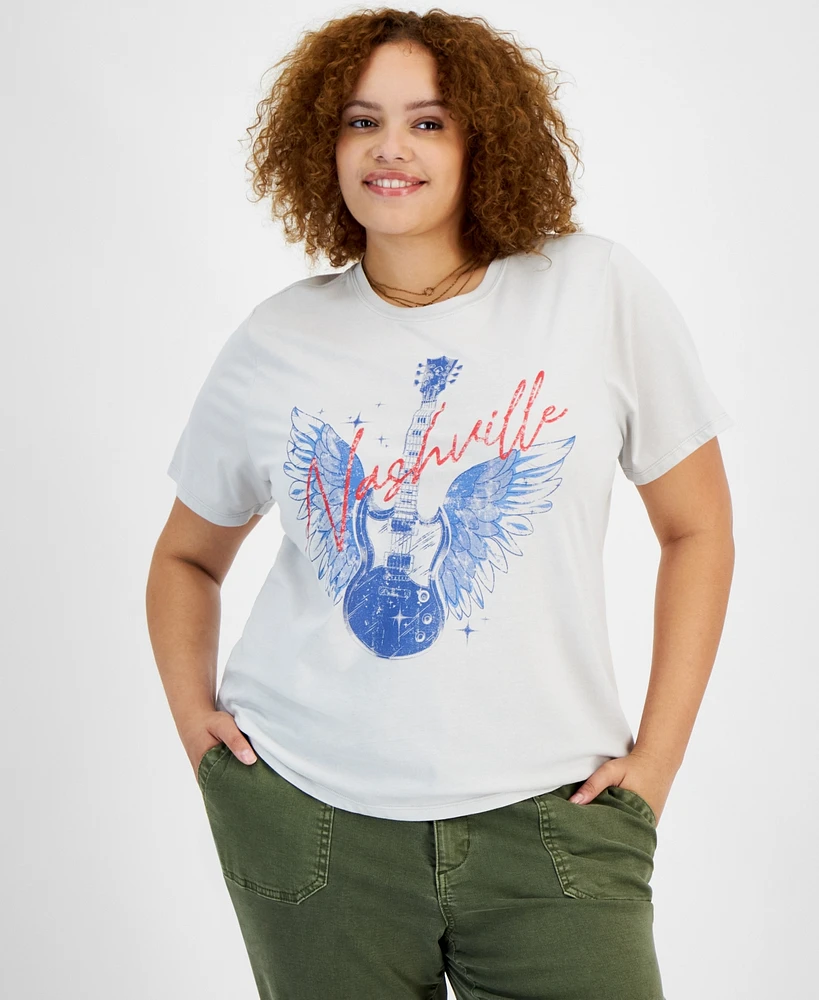 Rebellious One Trendy Plus Nashville Short-Sleeve T-Shirt