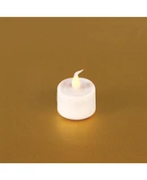 Slickblue Led Flicketing Tea Light Candle (Set of 12)