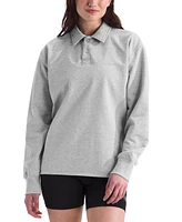 The North Face Women's Heritage Logo-Patch Rugby Shirt