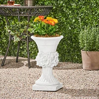 Simplie Fun Lightweight Concrete Urn Planter: Add Height And Excitement To Your Garden