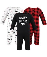 Hudson Baby Boys Unisex Cotton Coveralls