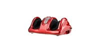 Slickblue Therapeutic Shiatsu Foot Massager with High Intensity Rollers-Red