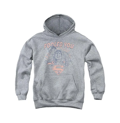 Dc Comics Boys Youth Fooled You Pull Over Hoodie / Hooded Sweatshirt