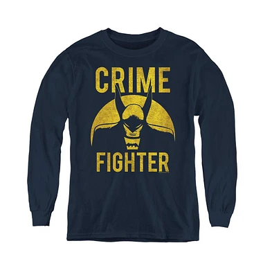 Dc Comics Boys Youth Fight Crime Long Sleeve Sweatshirts