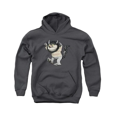 Where The Wild Things Are Youth Carol Pull Over Hoodie / Hooded Sweatshirt