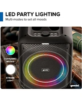 Gemini 100W 6.5” Portable Bluetooth Boombox with Led Party Lighting