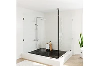 Casainc Thermostatic 9" Round Shower Head with 3 Spray Modes Hand System