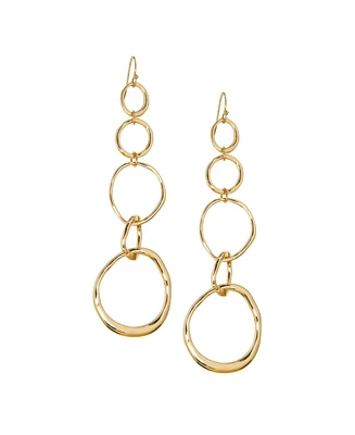 Marlyn Schiff Interlocking Circle Drop Earring