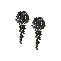 Sohi Women's Crystal Drop Earrings