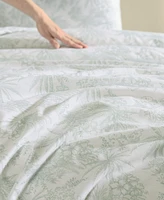 Tommy Bahama Home Pen And Ink 3 Piece Duvet Cover Set, King