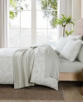 Tommy Bahama Home Pen And Ink 3 Piece Duvet Cover Set