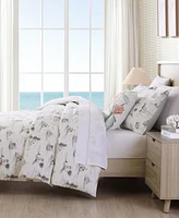 Closeout! Tommy Bahama Home Beach Club 3 Piece Comforter Set, King